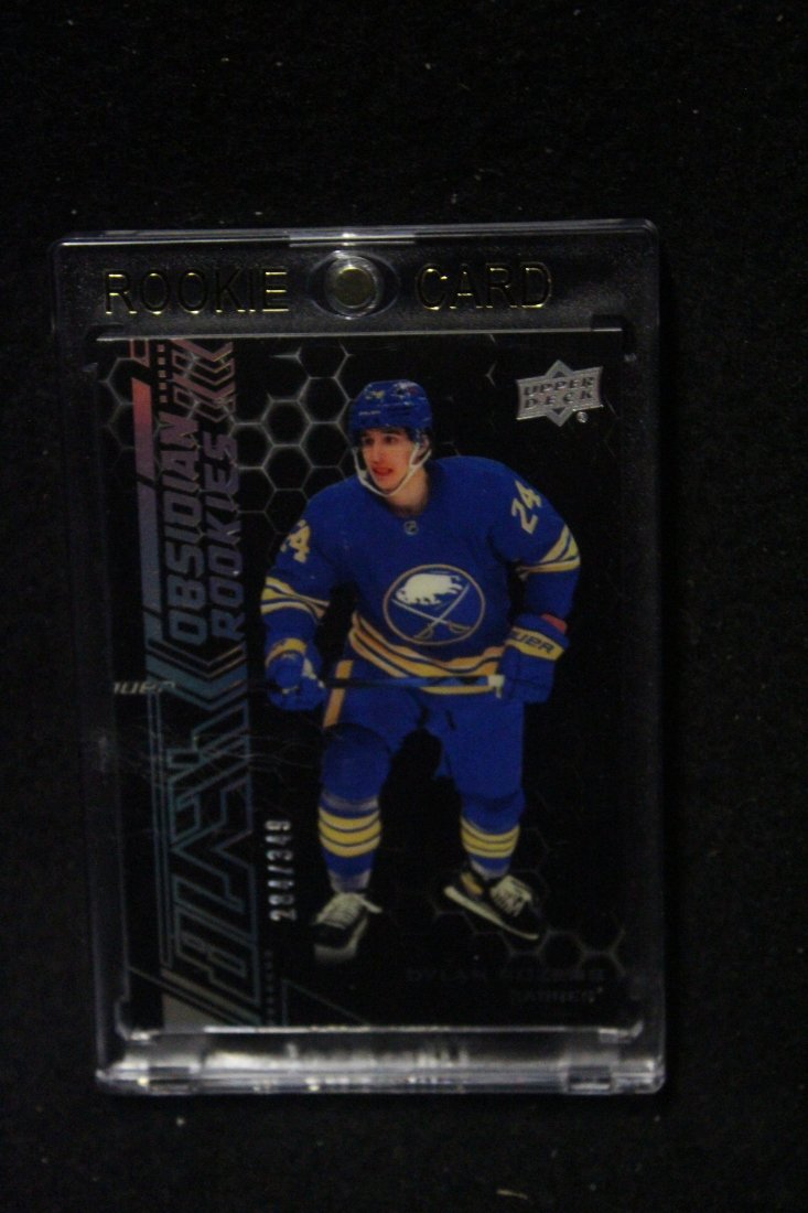 20-21 UD SPX OBSIDIAN ROOKIES DYLAN COZENS RC #284/349: 20-21 UD SPX OBSIDIAN ROOKIES DYLAN COZENS RC #284/349