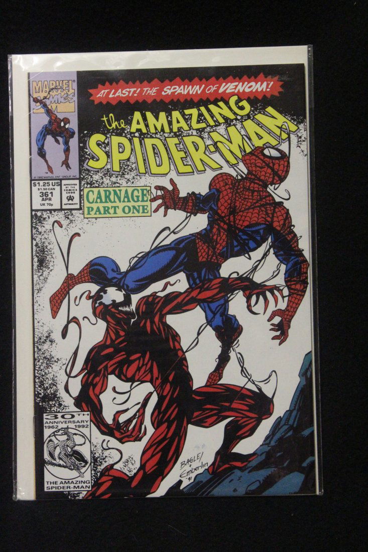 Amazing Spider-man #361 1st Full Appearance Carnage (1 of 4)