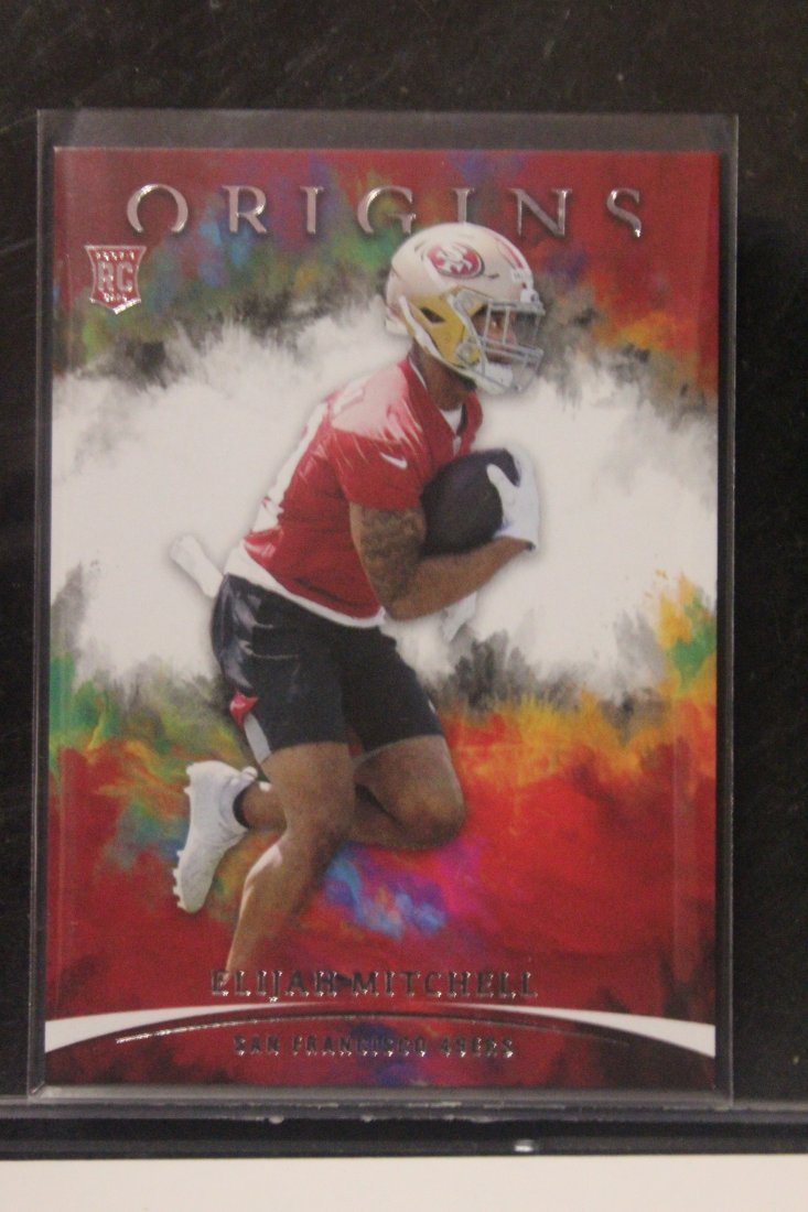 2021 PANINI ORIGINS ELIJAH MITCHELL RC (1 of 1)