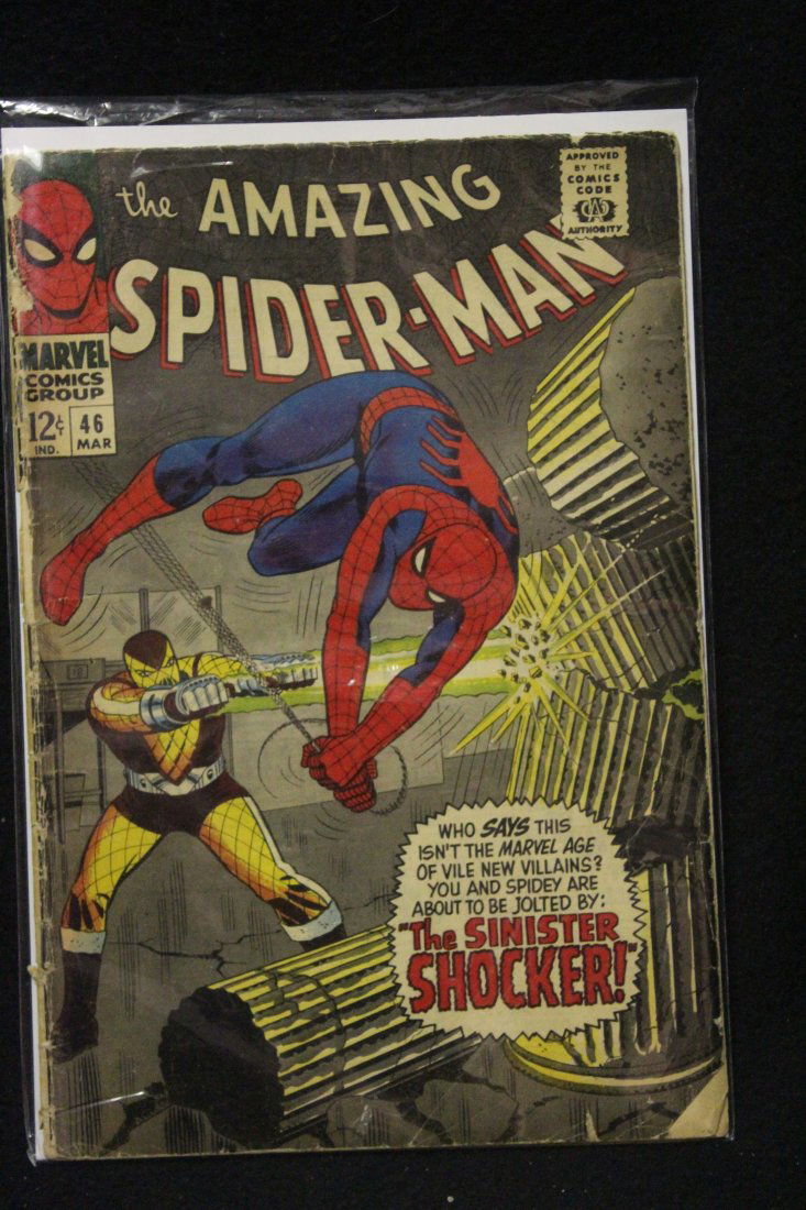 Amazing Spider-man #46 1st Appearance The Shocker (1 of 4)