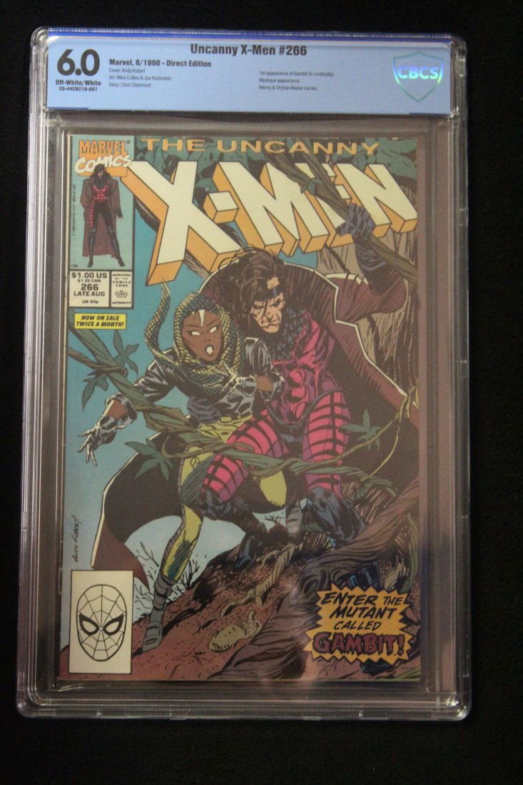 Uncanny X-men #266 CBCS 6.0 1st Full Appearance Gambit (1 of 3)