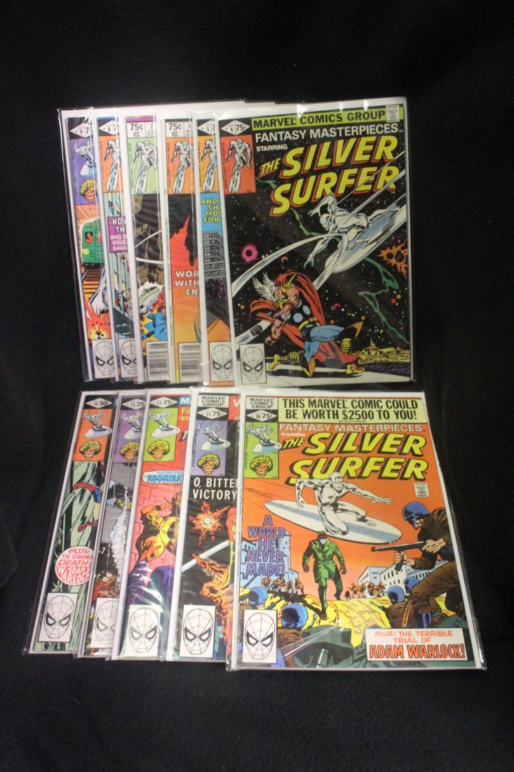 Fantasy Masterpieces Silver Surfer #4 to #14 Lot of 11 (1 of 12)