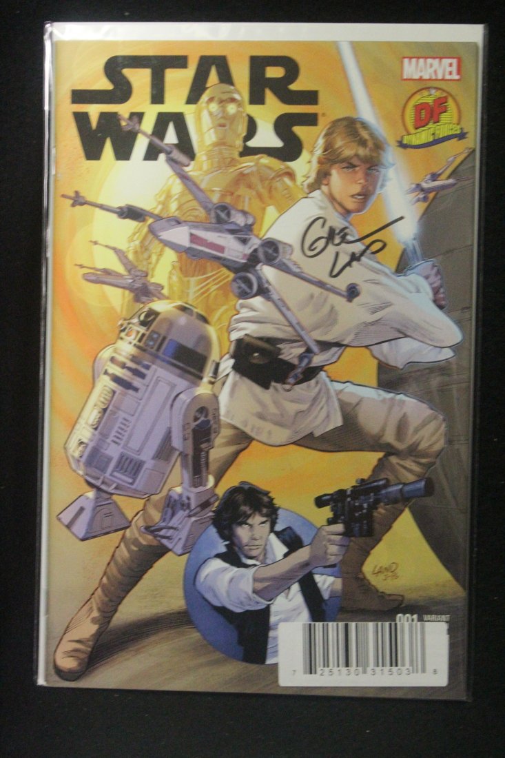 Star Wars #1 Signed Greg Land Dynamic Forces COA (1 of 2)