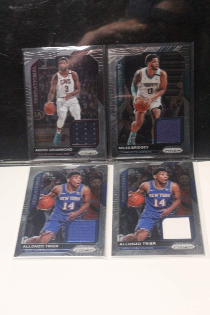 20-21 PANINI PRIZM NBA LOT OF 4 JERSEY PATCH CARDS (1 of 1)