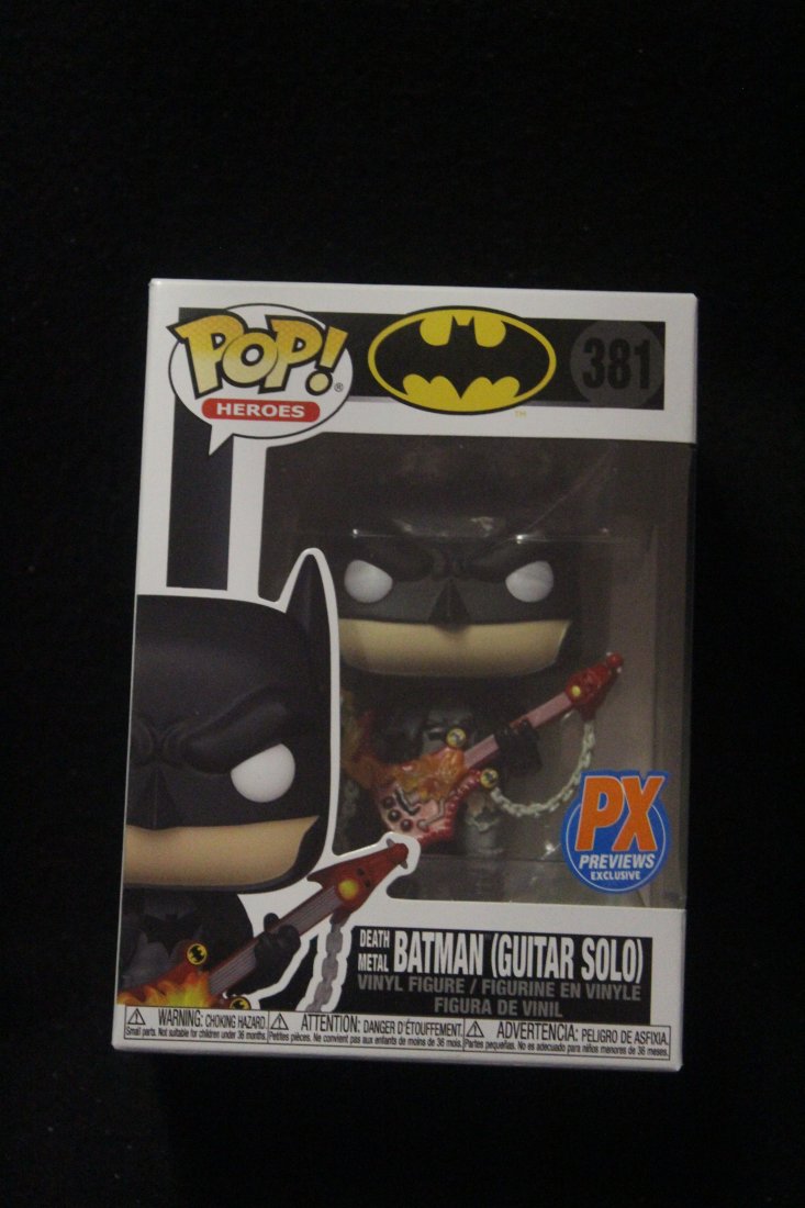 FUNKO POP DC DEATH METAL BATMAN PX EXCLUSIVE (1 of 2)