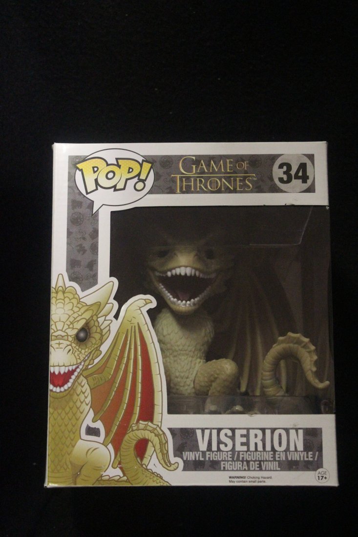 FUNKO POP GAME OF THRONES VISERION 6 INCH FIGURE (1 of 1)