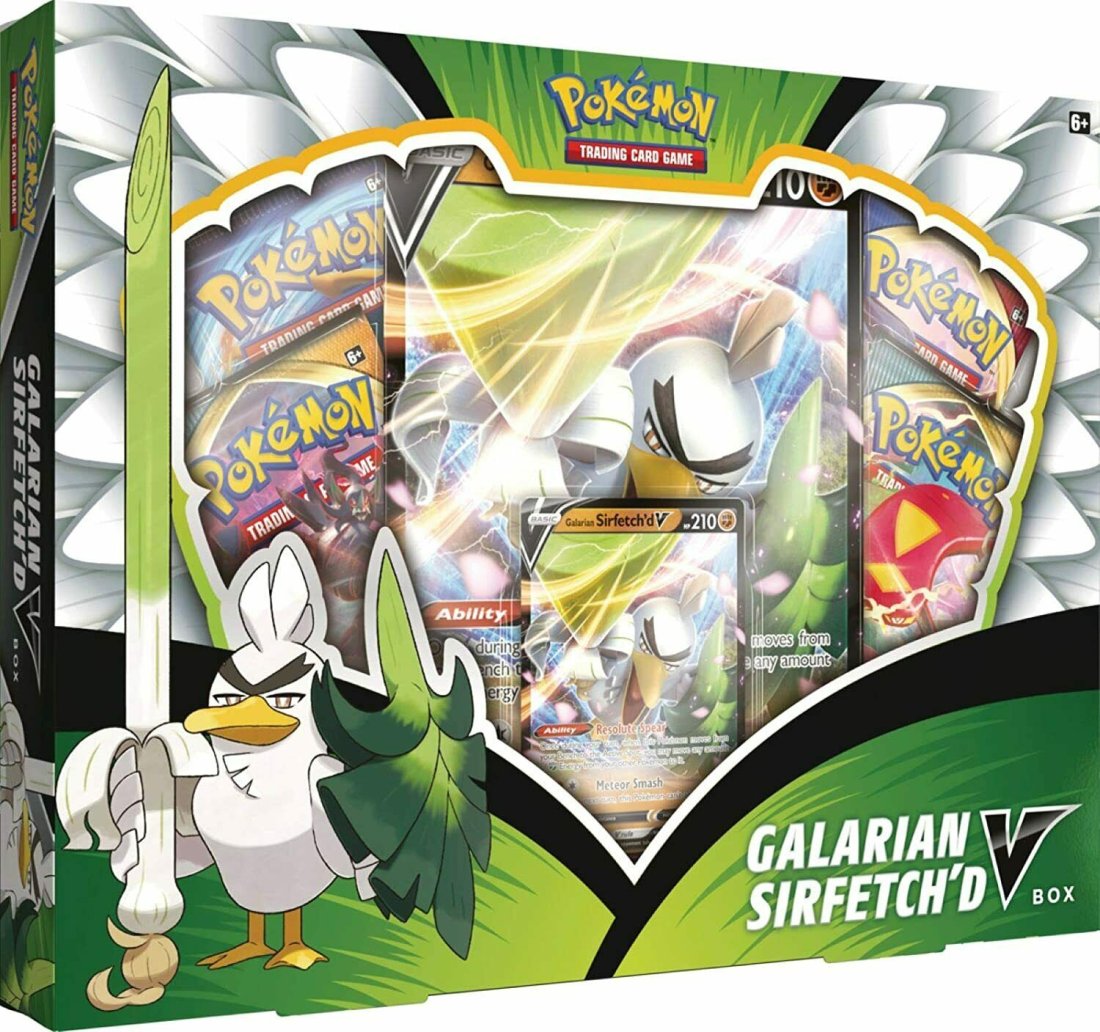 Pokemon TCG Galarian Sirfetch'd V Sealed Box Collection (1 of 1)