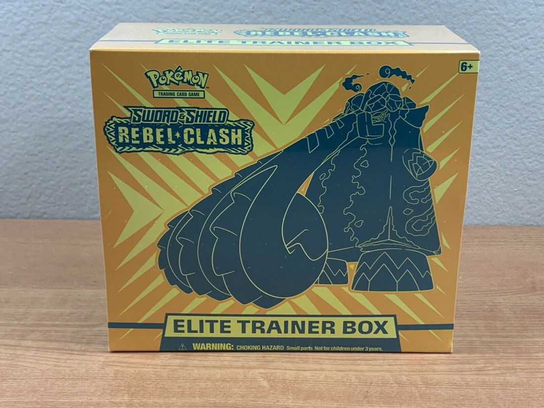 POKEMON Sword And Shield Rebel Clash Elite Trainer Box (1 of 1)