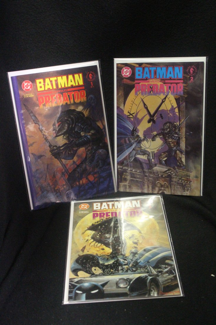 Batman vs Predator #1 to #3 Prestige Format Set of 3 (1 of 4)