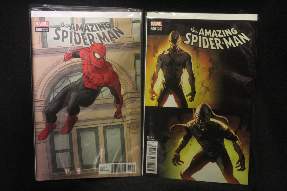 Amazing Spider-man #800 Variant Covers Lot of 2 Comics (1 of 3)