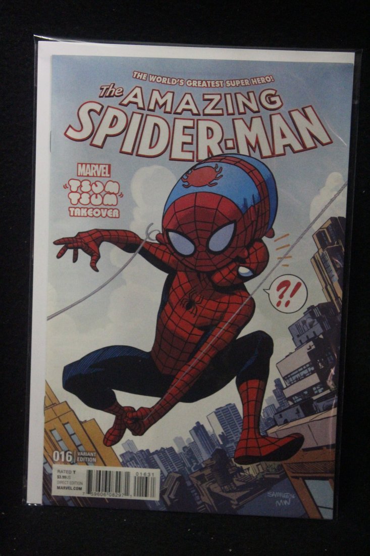Amazing Spider-man (2015) #16 Tsum Tsum Variant Cover (1 of 1)