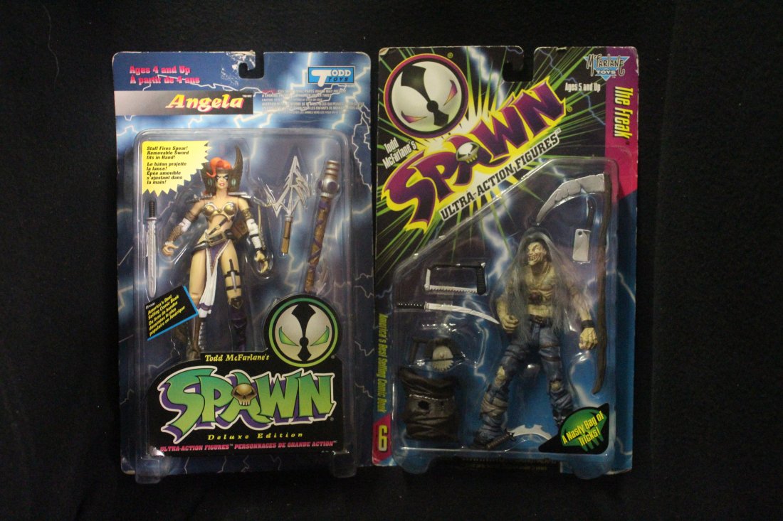 MCFARLANE SPAWN ANGELA & THE FREAK ACTION FIGURES (1 of 3)
