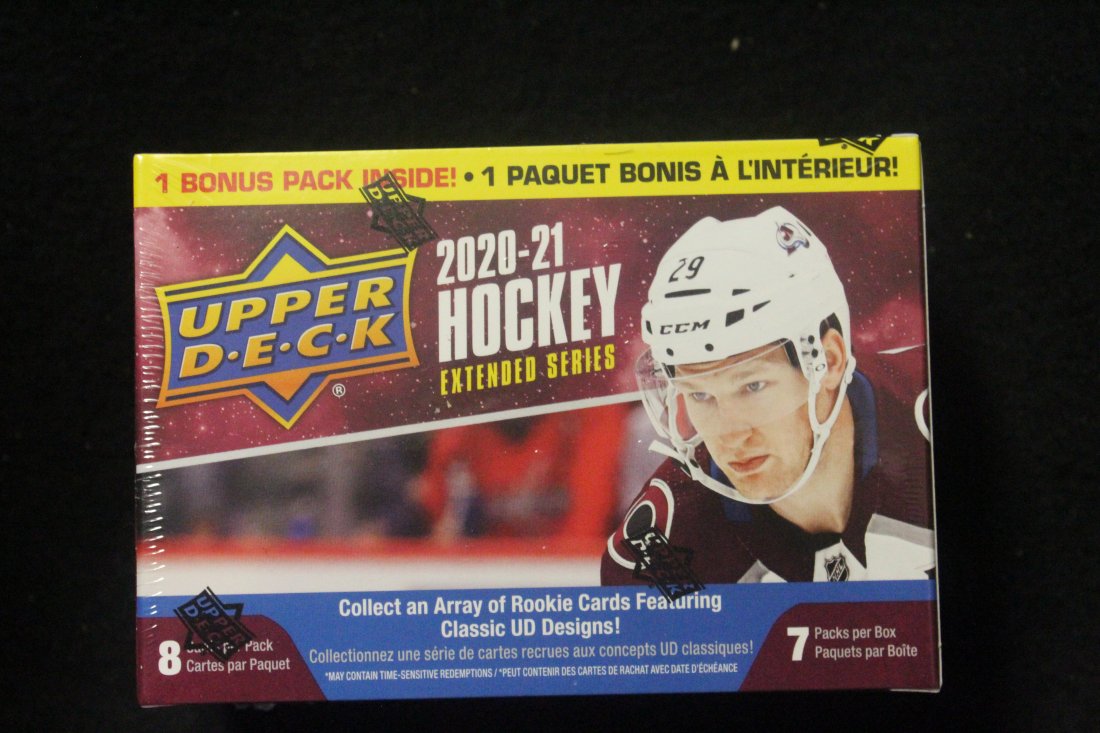 UPPER DECK EXTENDED HOCKEY 20/21 BLASTER BOX (1 of 1)