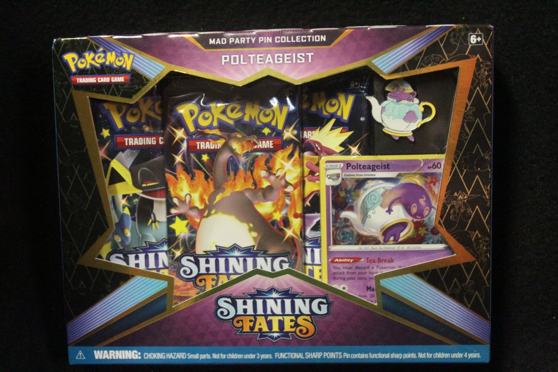POKEMON SHINING FATES MAD PARTY PIN COLLECTION (1 of 1)