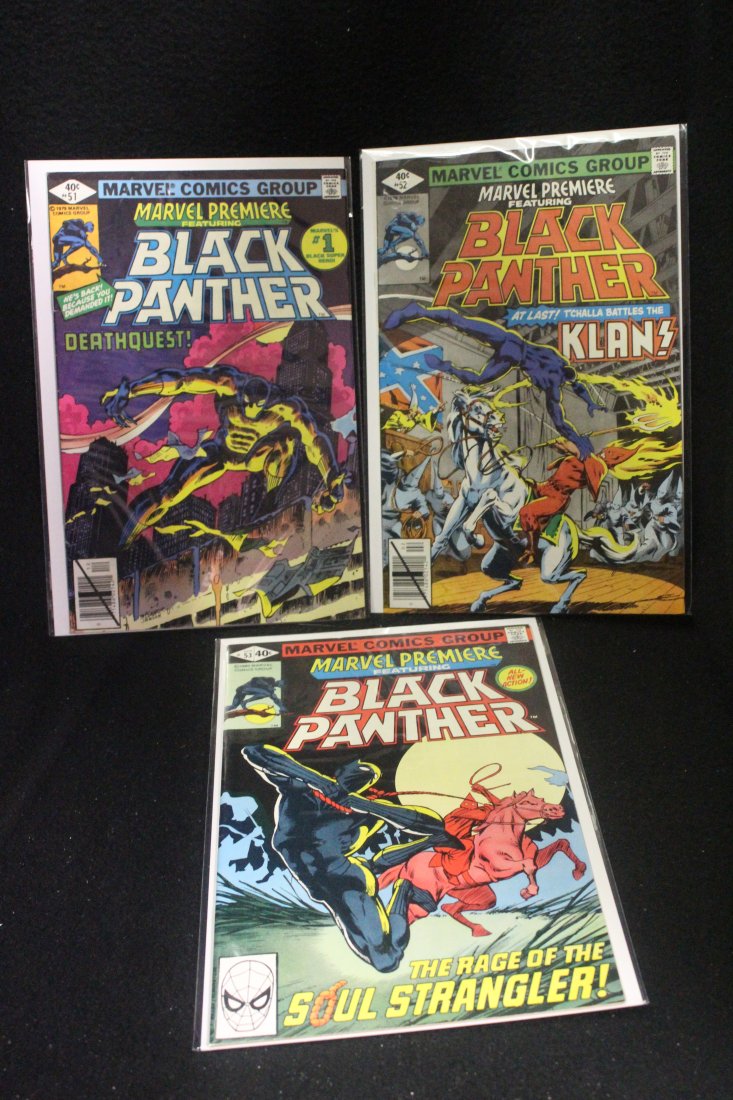 Marvel Premiere #51, 52 & 53 Black Panther Lot of 3 Comics (1 of 4)