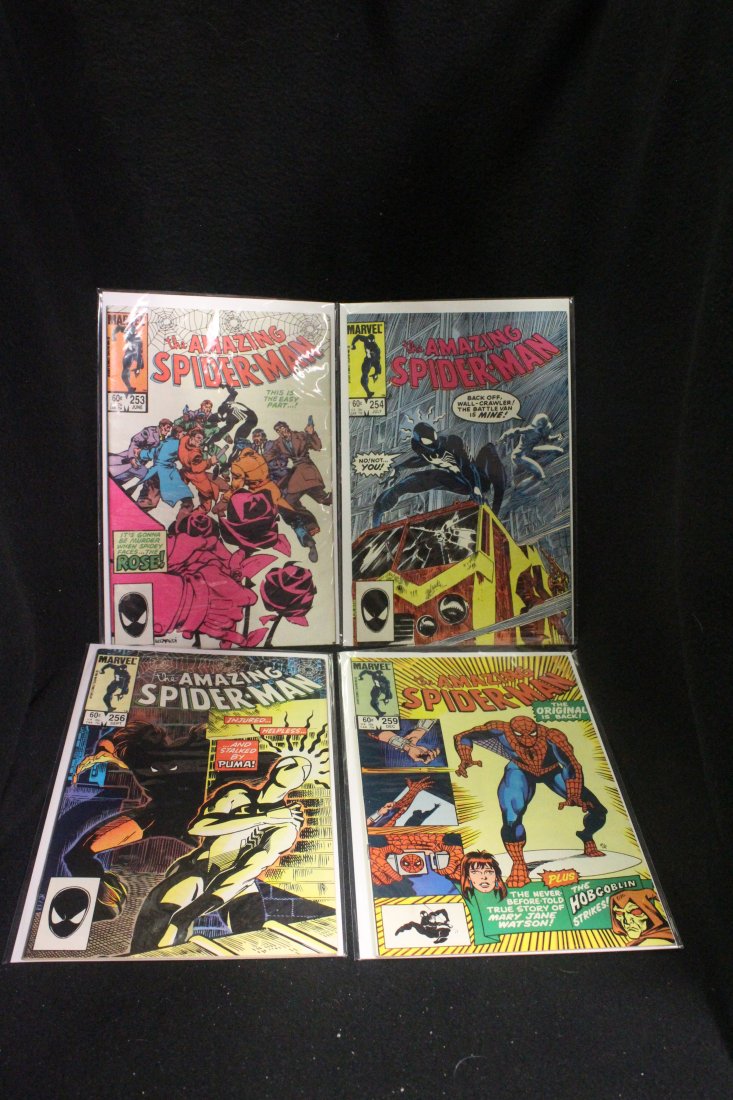 Amazing Spider-man #253, 256, 256 & 259 Lot of 4 Comics (1 of 1)