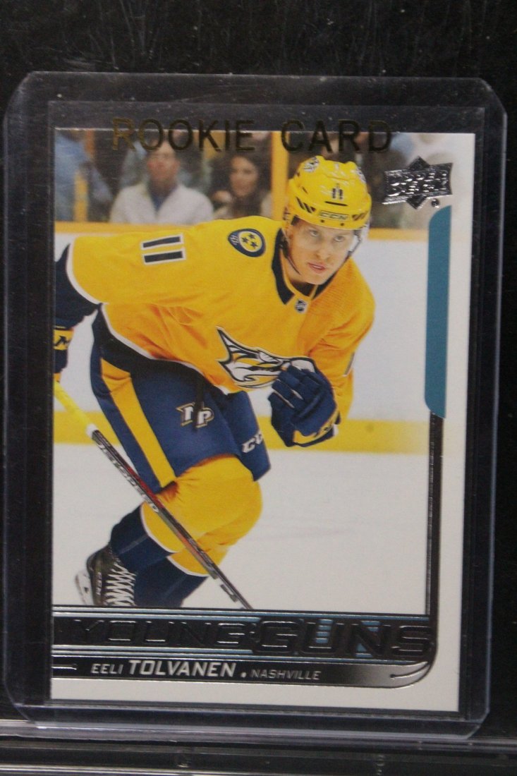18-19 UD SERIES 1 EELI TOLVANEN RC YOUNG GUNS (1 of 2)
