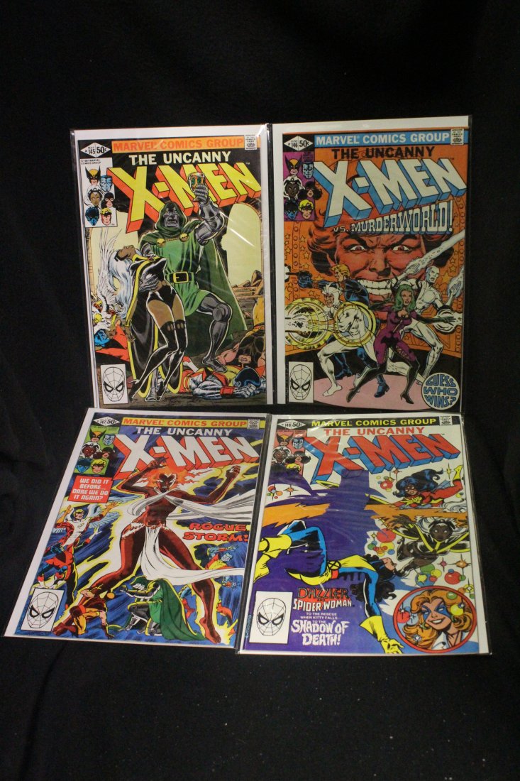Uncanny X-men #145 to #148 Set of 4 Comics (1 of 5)