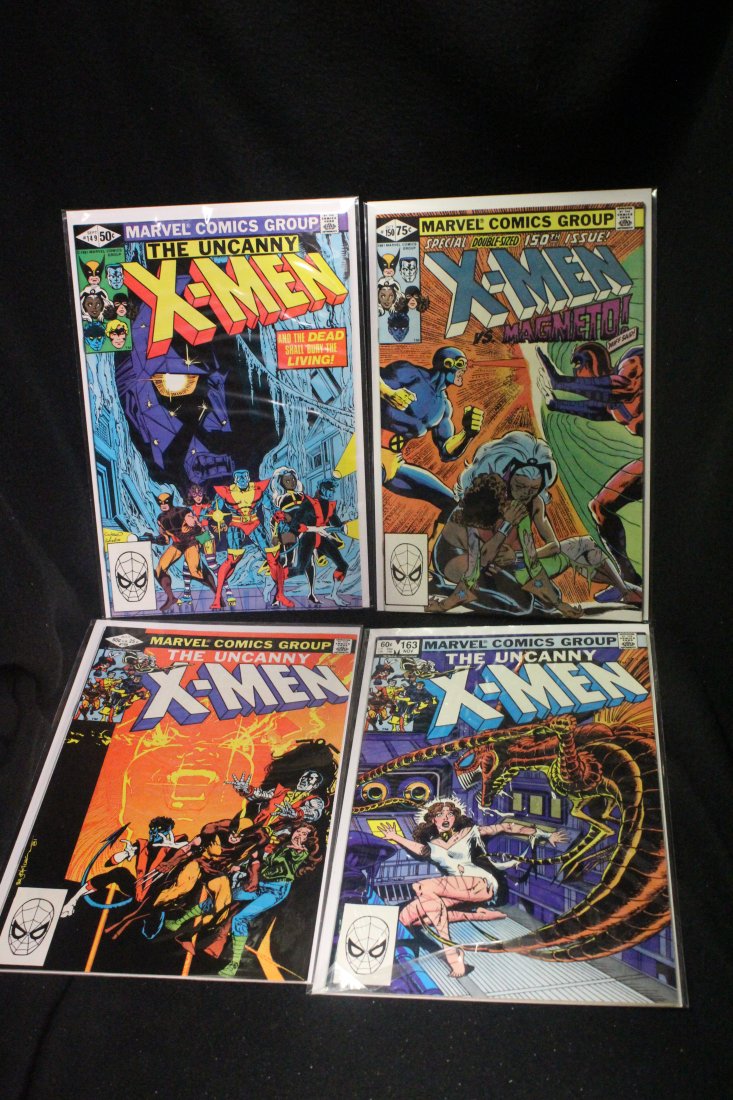 Uncanny X-men #149, #150, #159 & #163 Set of 4 Comics (1 of 5)