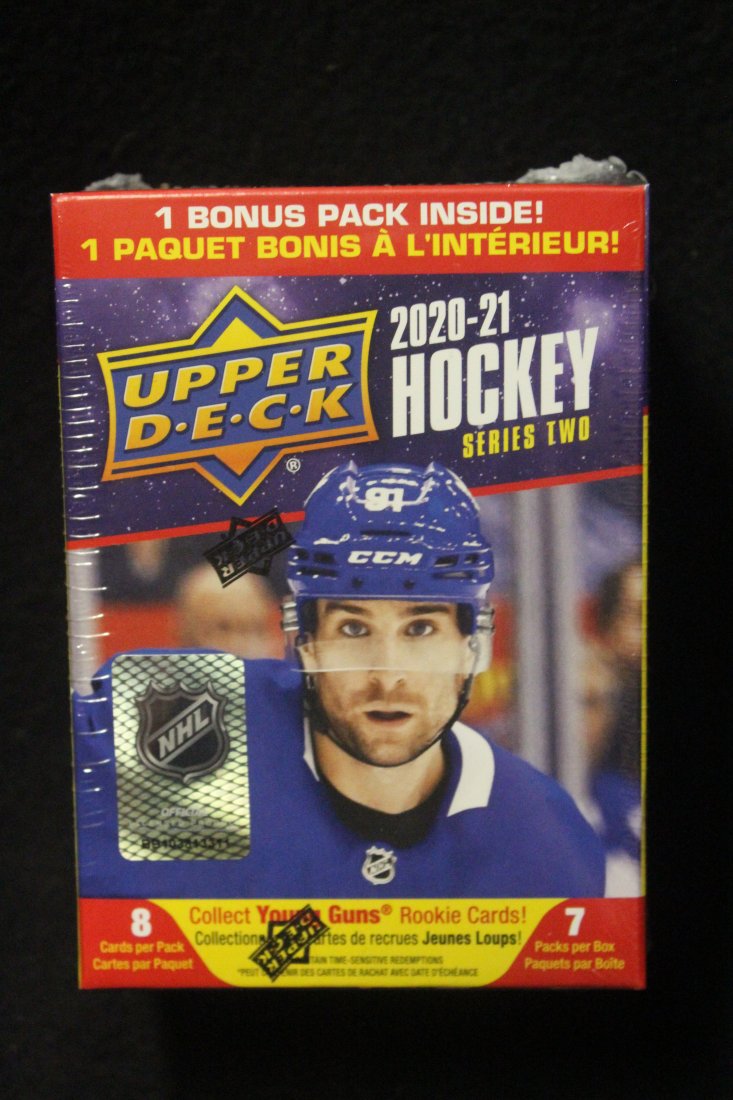 UPPER DECK SERIES 2 HOCKEY 20/21 BLASTER BOX (1 of 1)