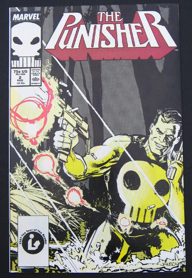 PUNISHER #2  1987  1ST PRINT  MIKE BARON  KLAUS JANSON   MARVEL (1 of 1)