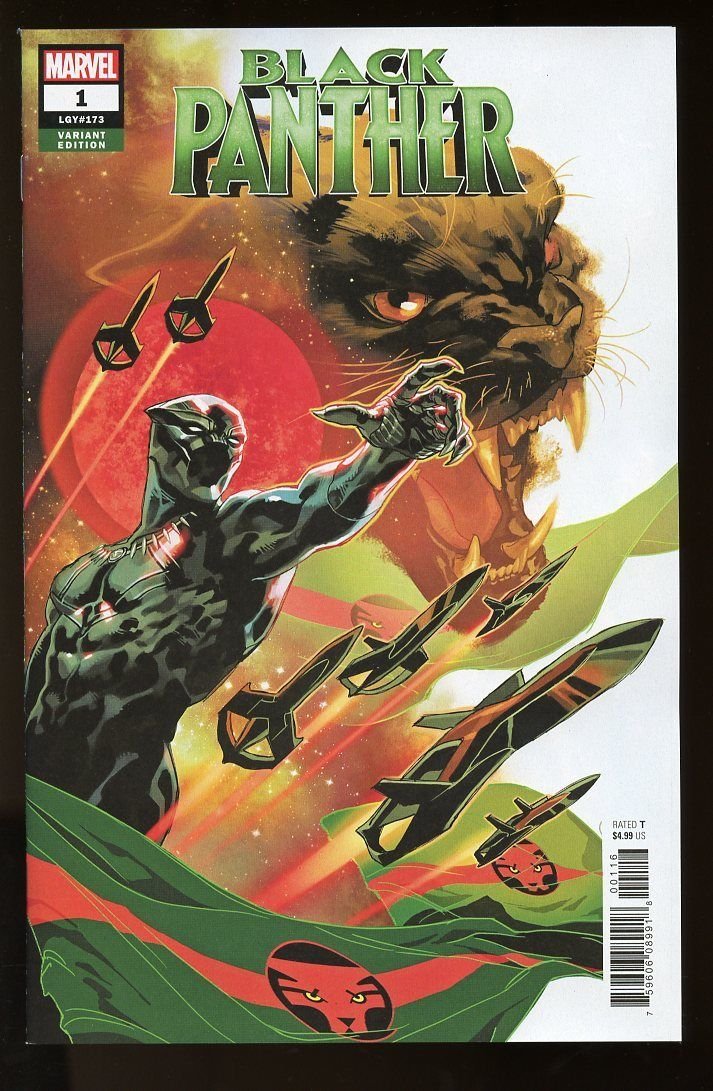 BLACK PANTHER #1 YASMINE PUTRI VARIANT COVER 1:10 NMT 1ST PRINT MARVEL 2018 (1 of 1)