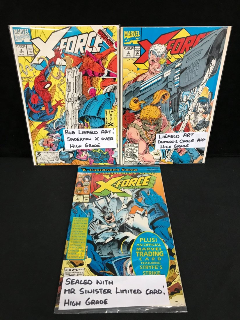 X-FORCE COMIC BOOK LOT (MARVEL COMICS) (1 of 1)