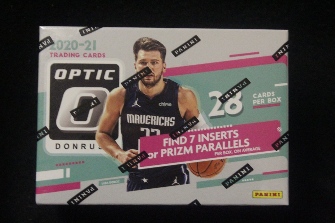 20-21 DONRUSS OPTICS BLASTER BOX SEALED UNOPENED (1 of 1)