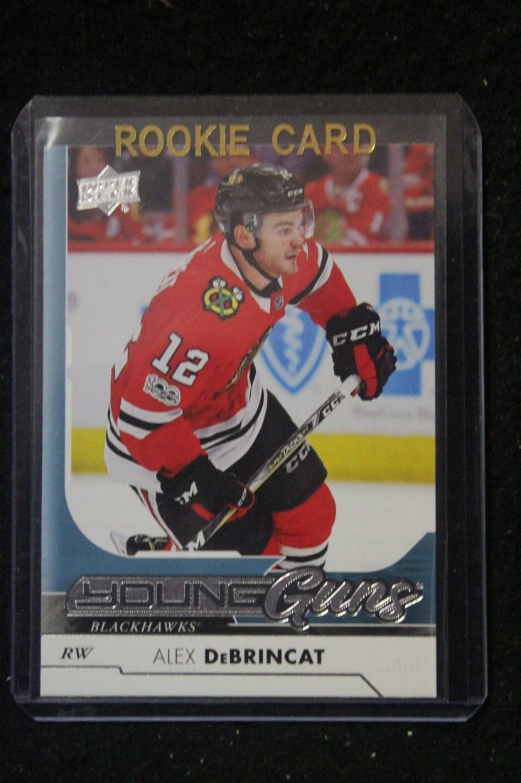 17-18 UD SERIES 1 ALEX DEBRINCAT RC YOUNG GUNS: 17-18 UD SERIES 1 ALEX DEBRINCAT RC YOUNG GUNS
