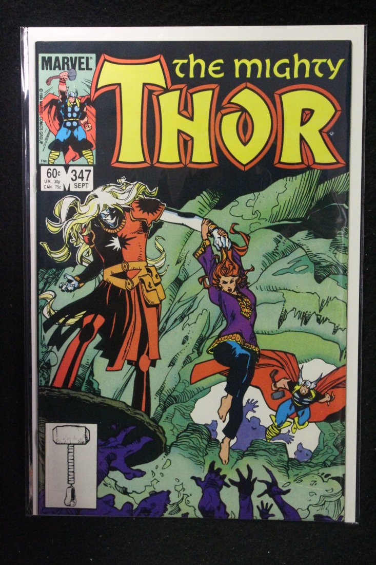 Thor #347 to #350 Lot of 4 Comics (1 of 4)