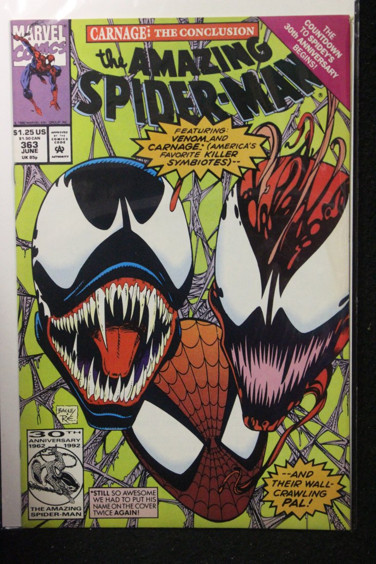 Amazing Spider-man #363 3rd App Carnage (1 of 1)