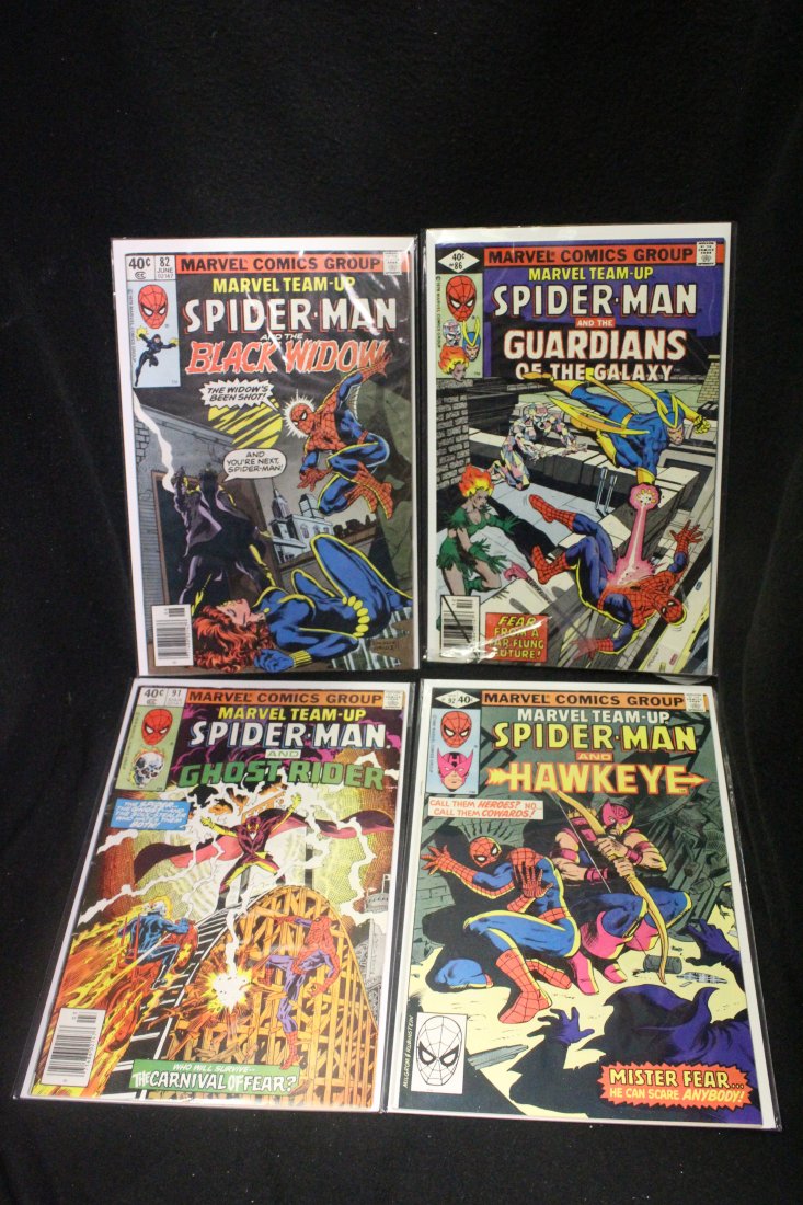 MARVEL TEAM-UP #82, 86, 91 & 92 LOT OF 4 COMICS (1 of 5)