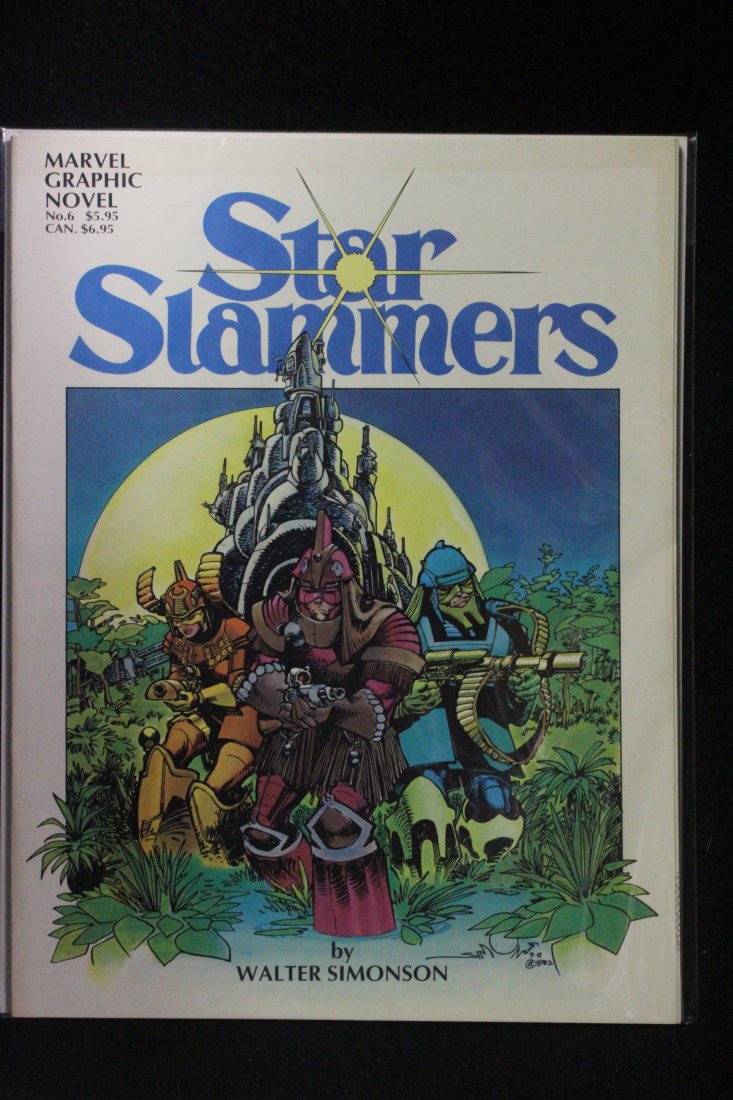 STAR SLAMMERS MARVEL GRAPHIC NOVEL (1 of 1)