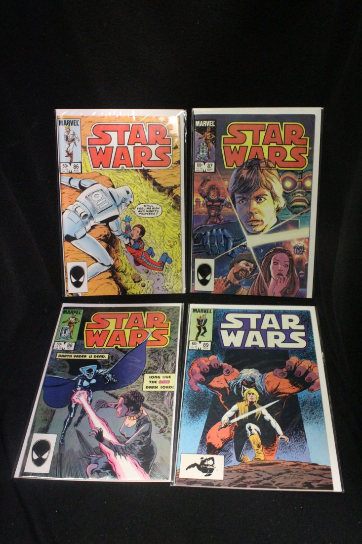 STAR WARS #86 TO #89 LOT OF 4 COMICS (1 of 5)
