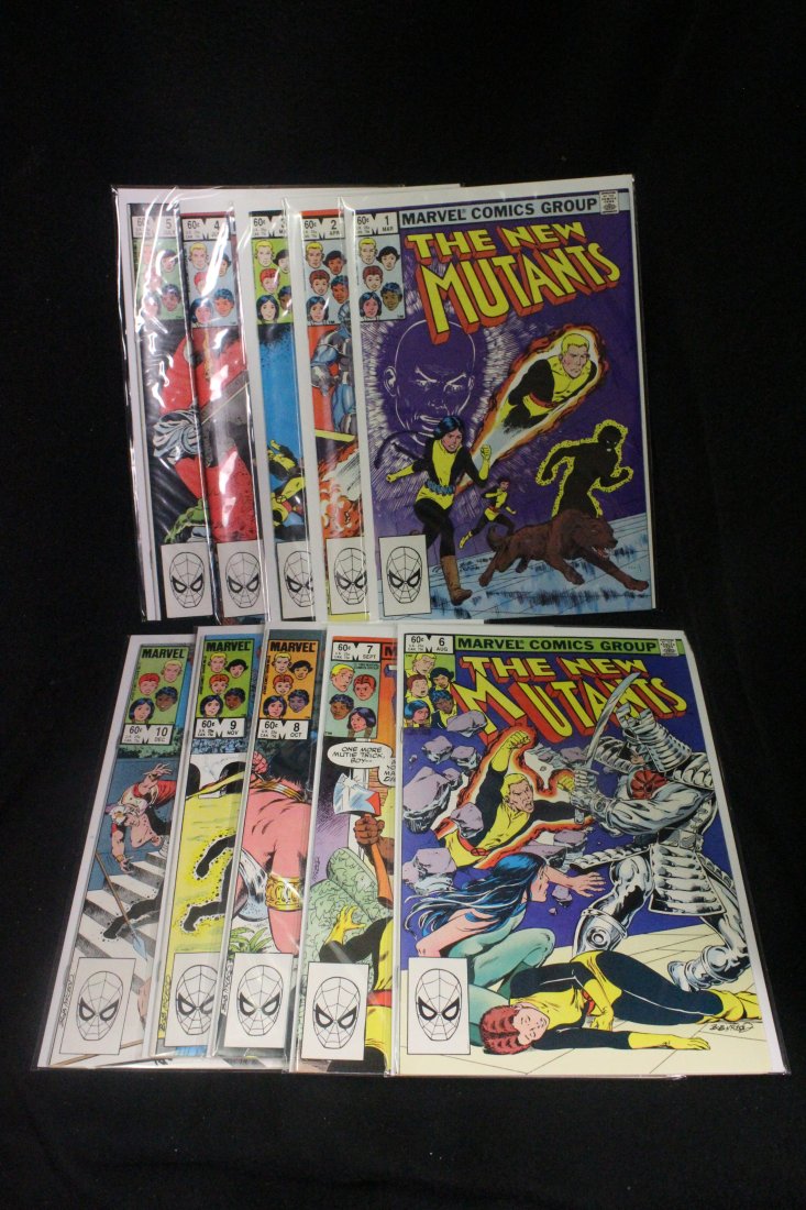 NEW MUTANTS #1 TO #10 SET OF 10 COMICS (1 of 11)