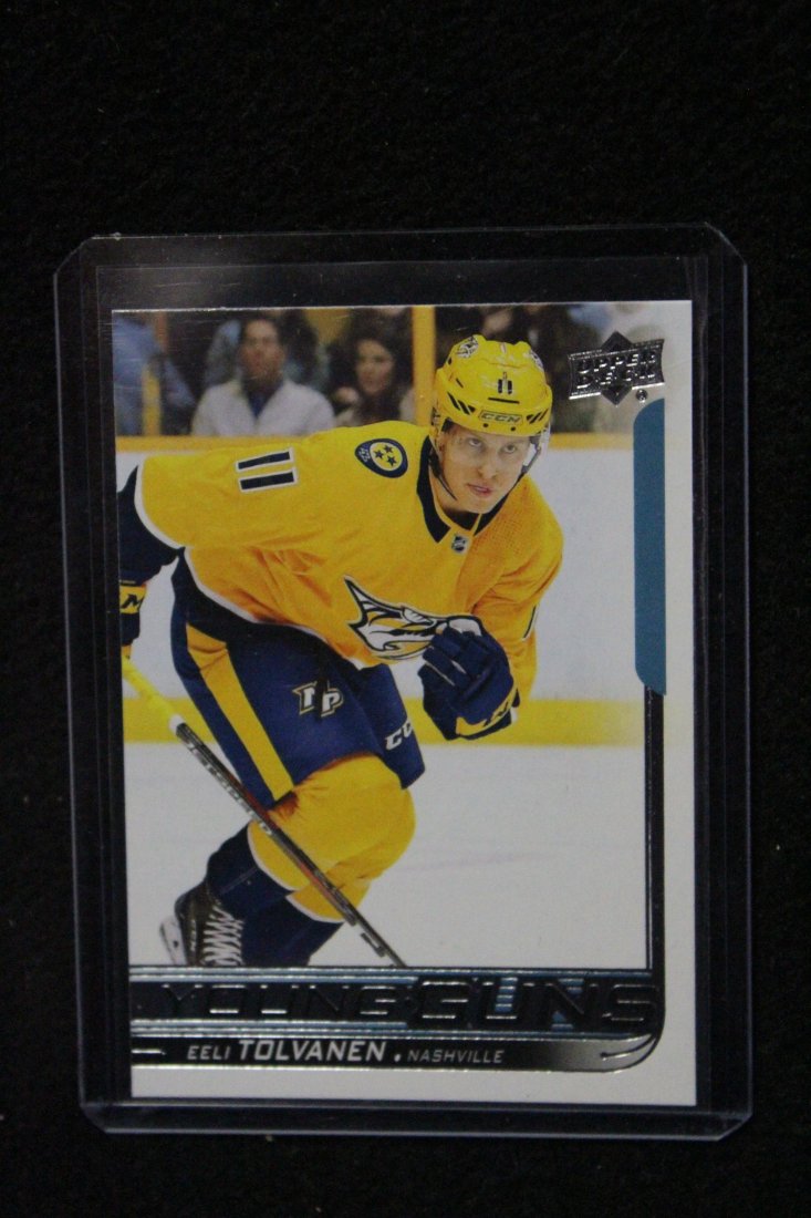 18-19 UD SERIES 1 EELI TOLVANEN RC YOUNG GUNS (1 of 2)