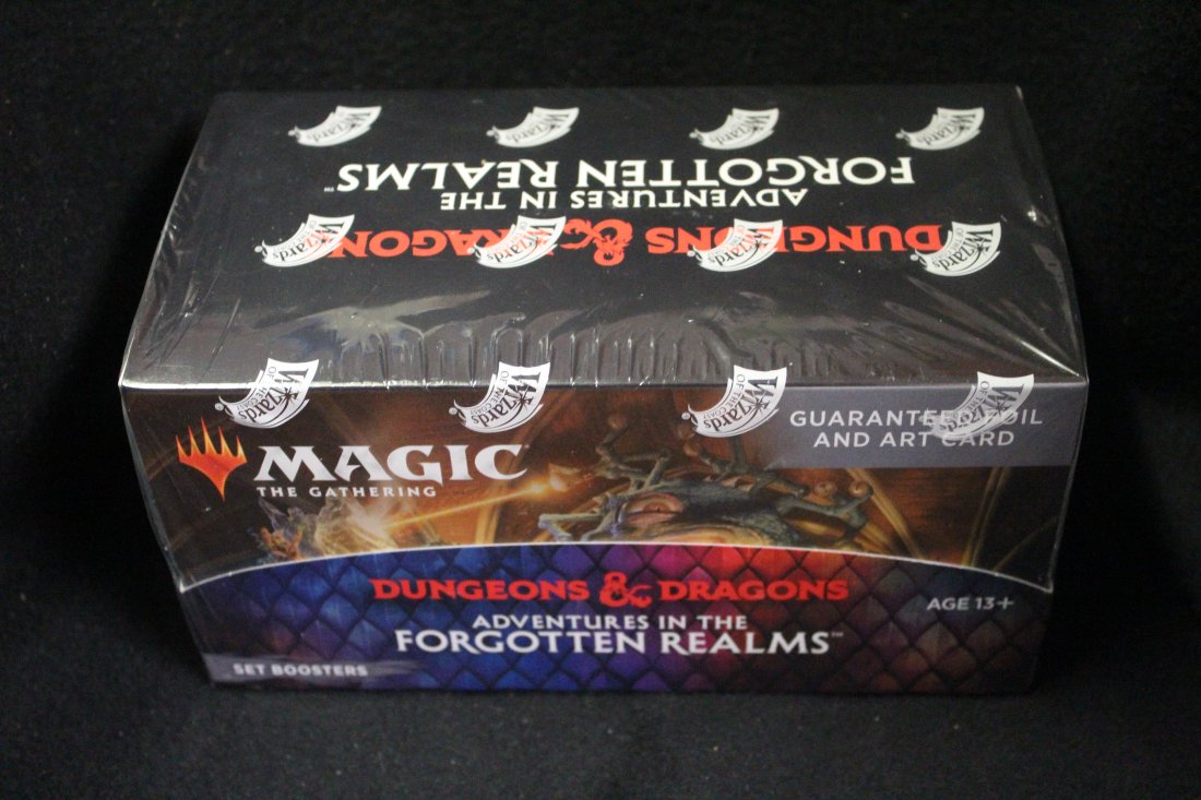 MAGIC THE GATHERING FORGOTTEN REALMS SET BOOSTER BOX SEALED UNOPENED (1 of 1)