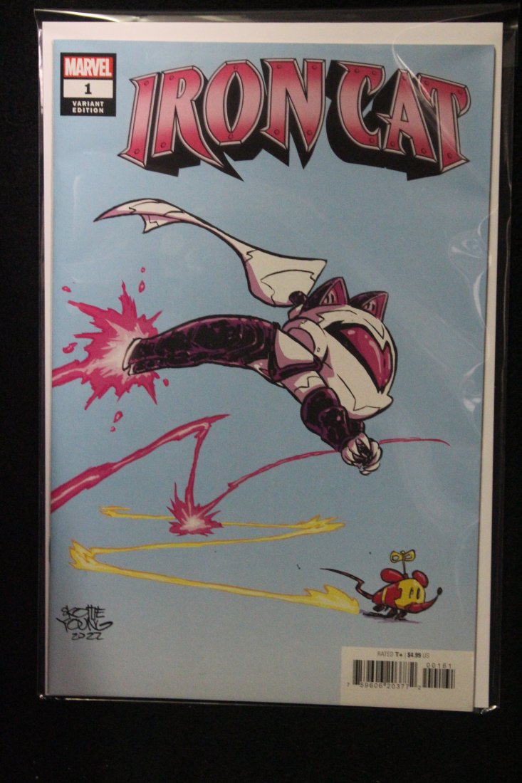 IRON CAT #1 SCOTTIE YOUNG VARIANT COVER: IRON CAT #1 SCOTTIE YOUNG VARIANT COVER