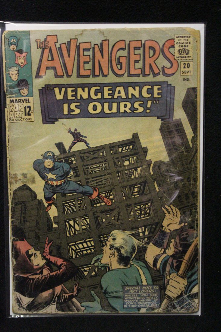 AVENGERS #20 INTRO POWER MAN ERIK JOSTEN (1 of 4)