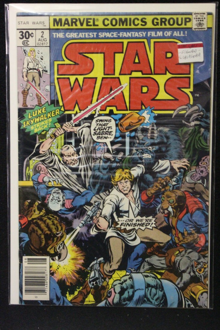 STAR WARS #2 SIGNED BY STEVE LEIALOHA (1 of 2)