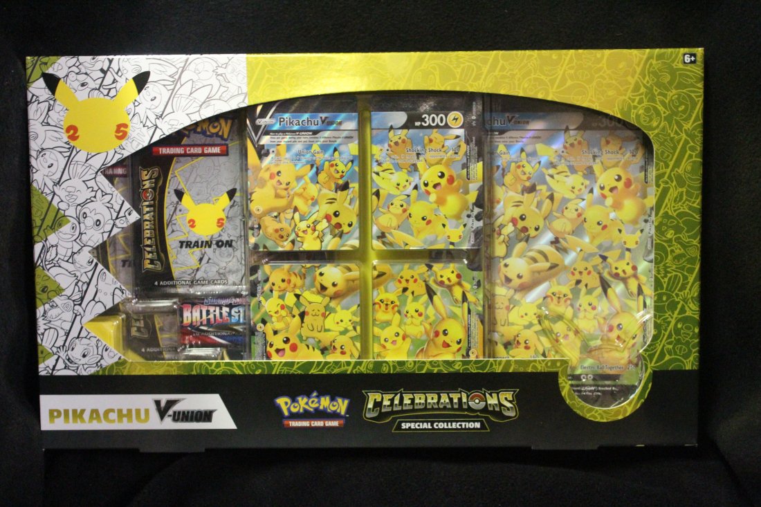POKEMON CELEBRATIONS PIKACHU V-UNION SEALED UNOPENED (1 of 1)