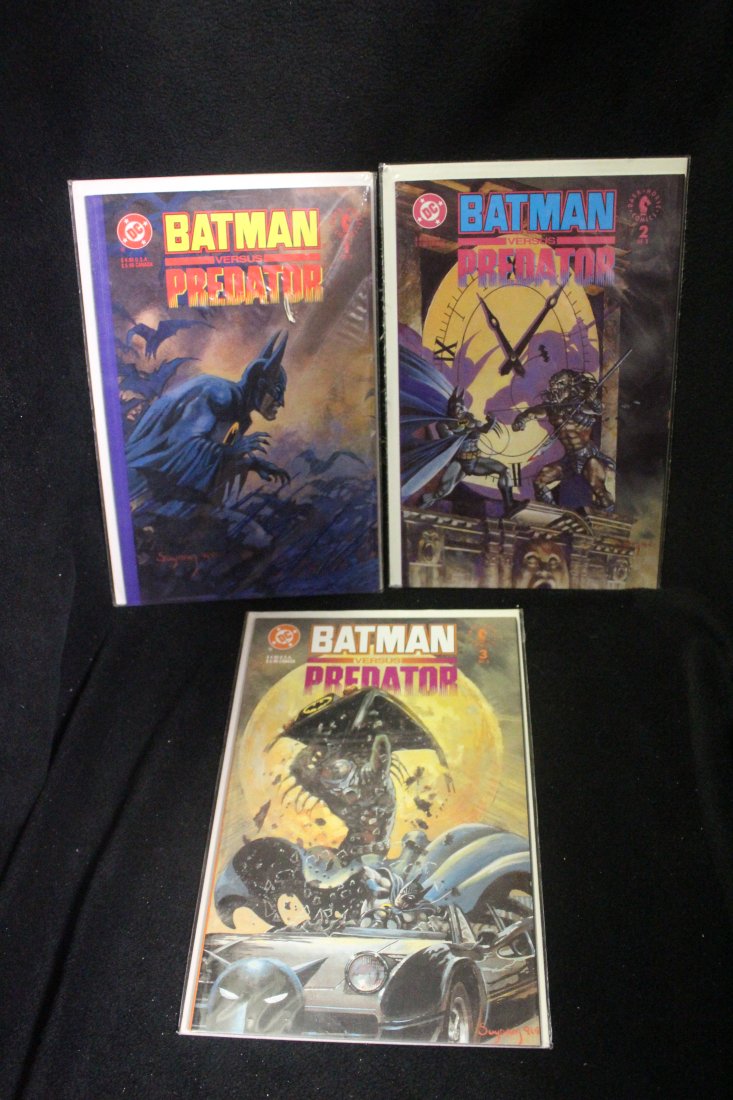 BATMAN VERSUS PREDATOR #1 TO #3 PRESTIGE FORMAT LOT OF 3 COMICS (1 of 4)