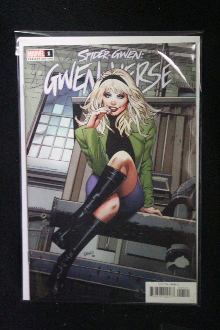 SPIDER-GWEN: GWEN VERSE #1 GREG LAND VARIANT COVER (1 of 1)