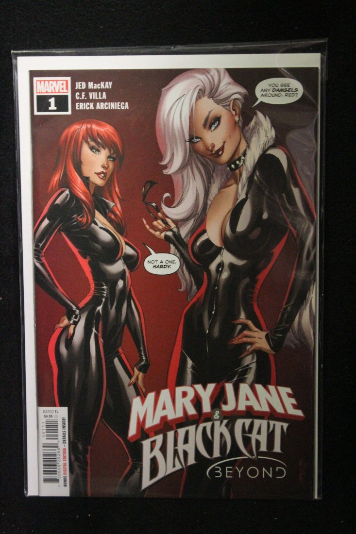 MARY JANE & BLACK CAT BEYOND #1 J SCOTT CAMPBELL COVER (1 of 1)