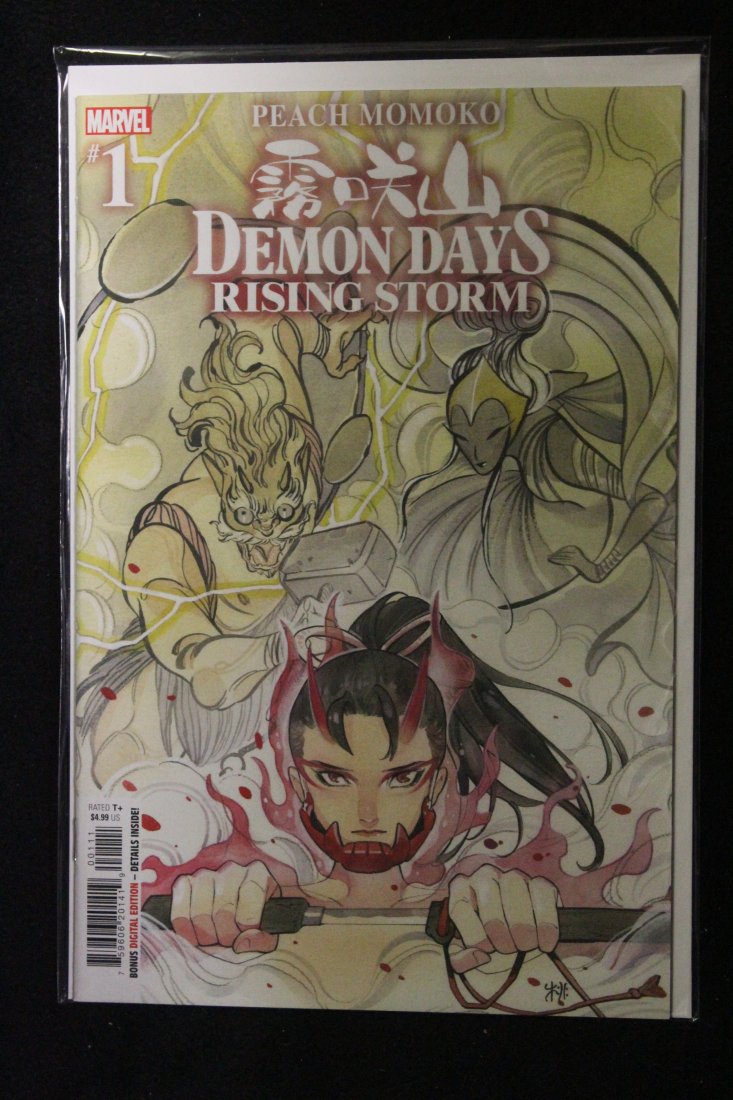 DEMON DAYS RISING STORM #1 PEACH MOMOKO VARIANT COVER: DEMON DAYS RISING STORM #1 PEACH MOMOKO VARIANT COVER