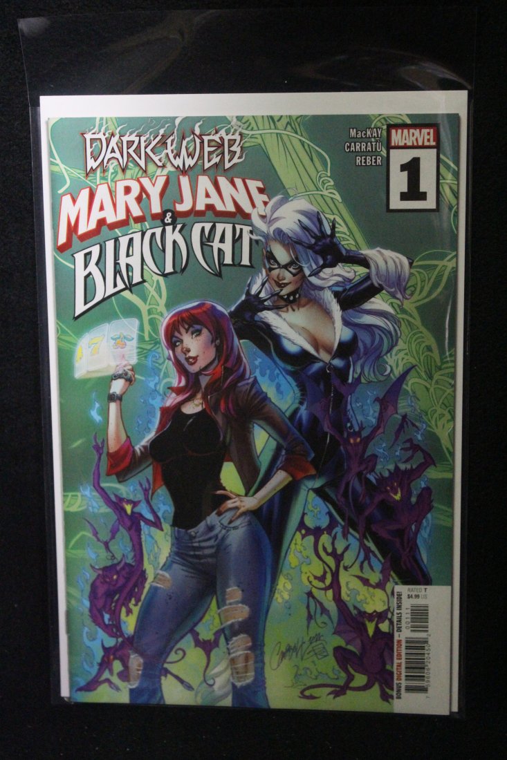 MARY JAN BLACK CAT DARK WEB #1 J SCOTT CAMPBELL VARIANT COVER (1 of 1)