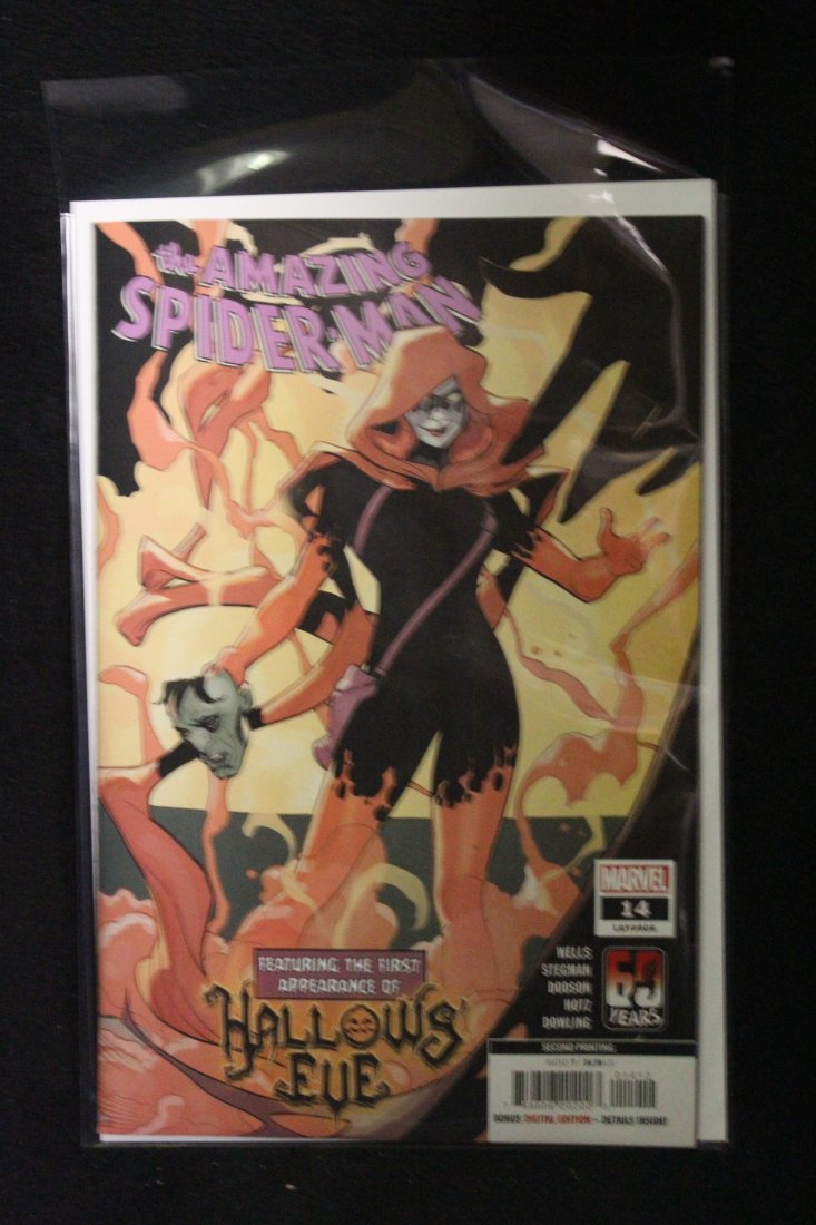 AMAZING SPIDER-MAN #14 1ST APP HALLOWS EVE 2ND PRINTING (1 of 1)