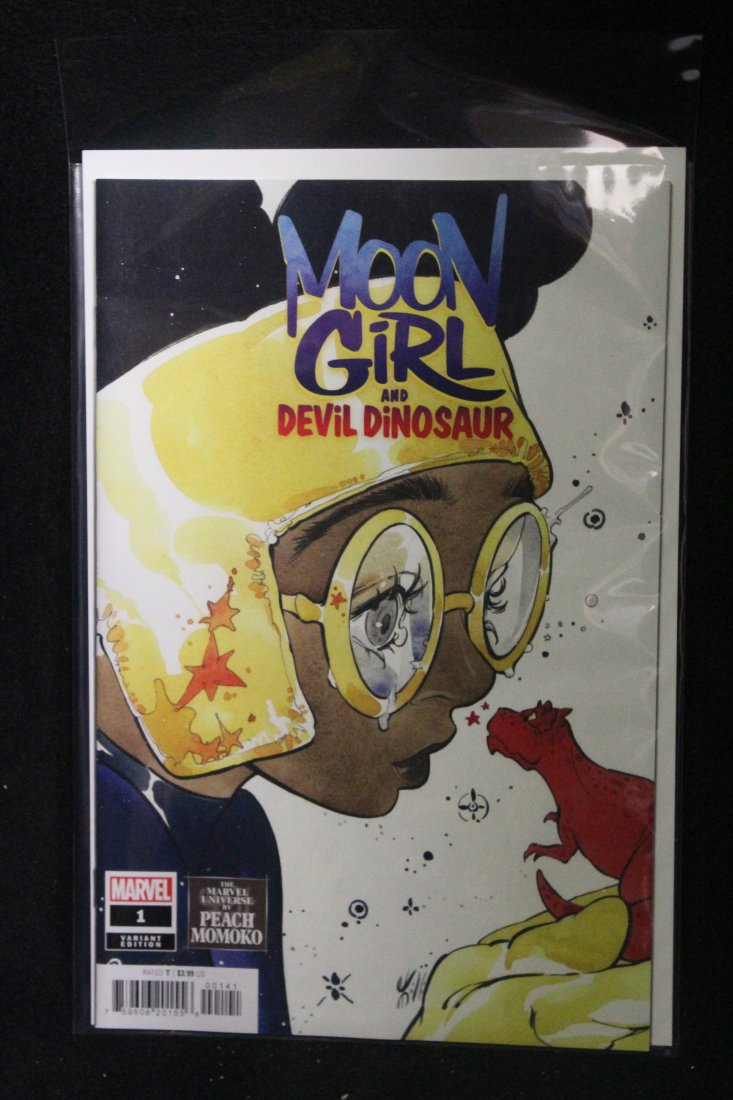MOON GIRL AND DEVIL DINOSAUR #1 PEACH MOMOKO VARIANT COVER (1 of 1)