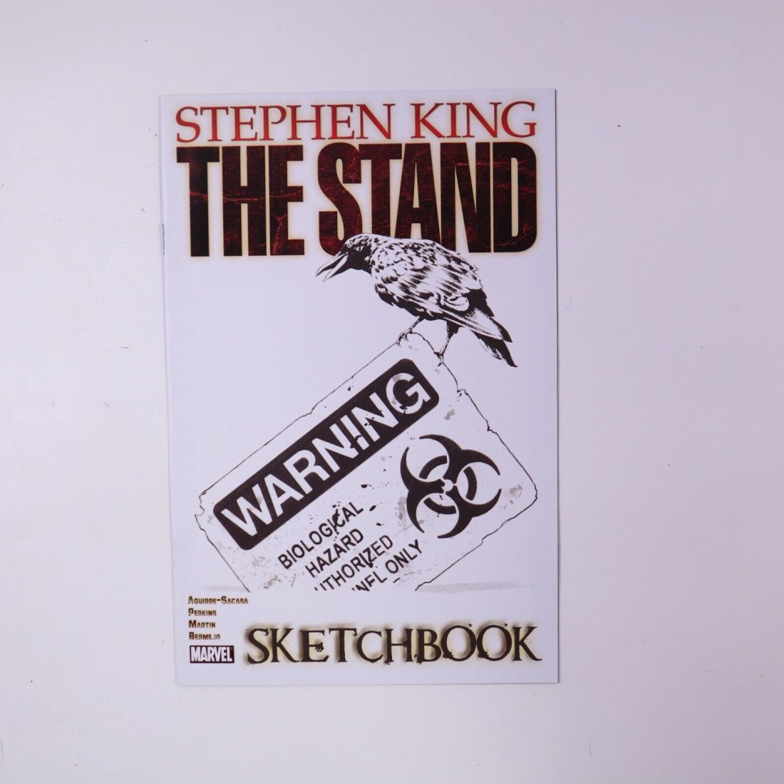 The Stand Sketchbook #1 Stephen King LEE BERMEJO NMT 2008 Marvel 1st Printing (1 of 1)