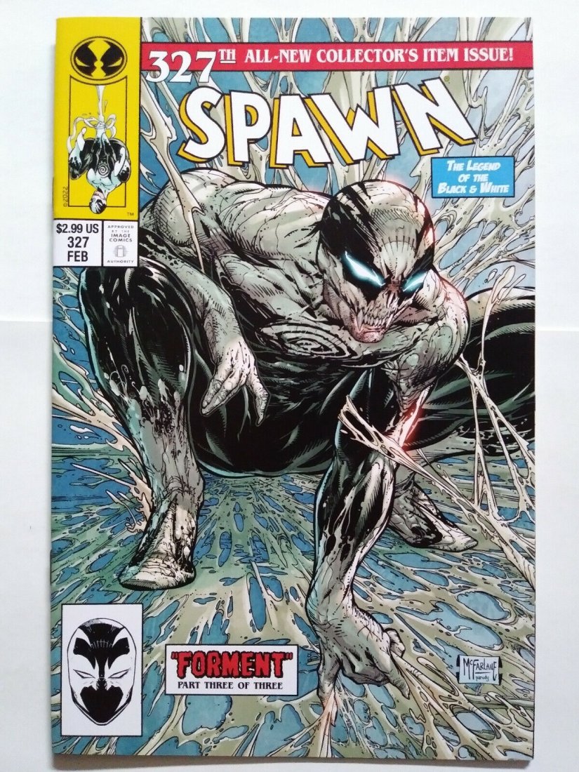 Spawn #327 Spider-man #1 Homage Variant Cover NMT Todd McFarlane 2022 Image (1 of 1)